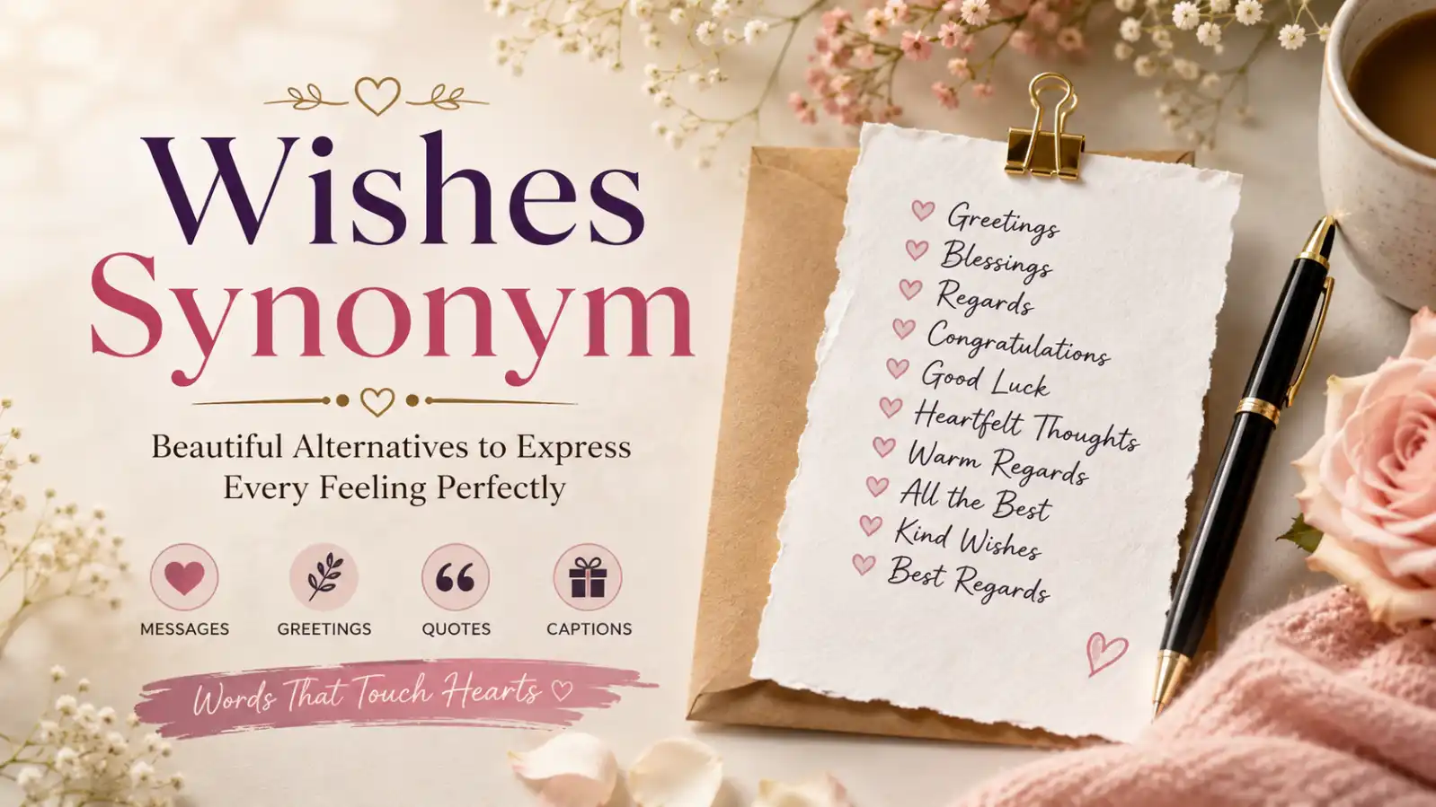 wishes synonym