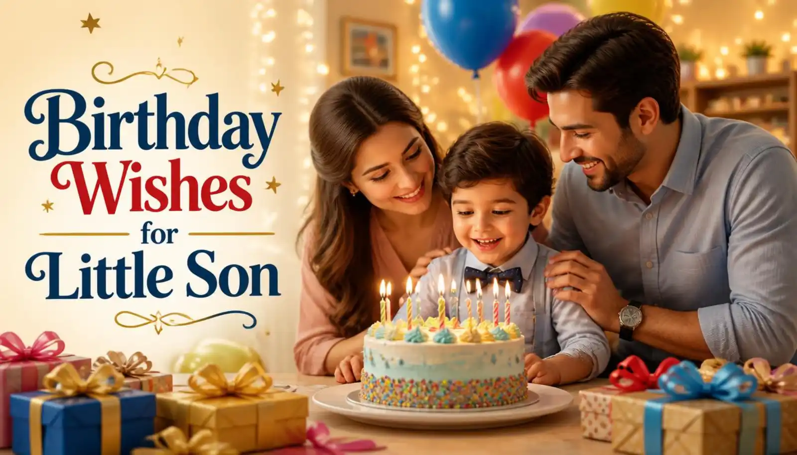 Birthday Wishes for Little Son