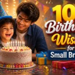 birthday wishes for small brother