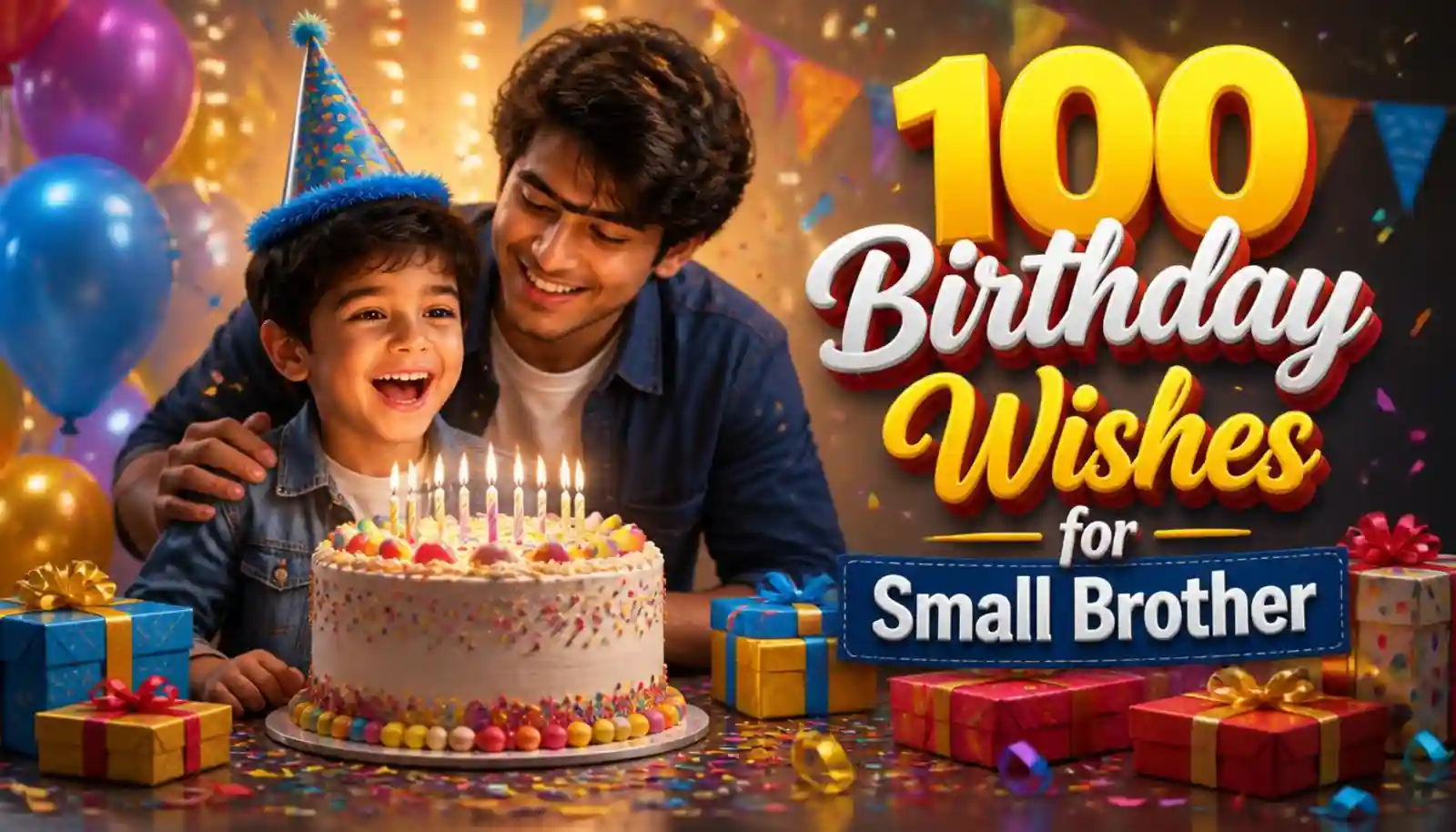 birthday wishes for small brother