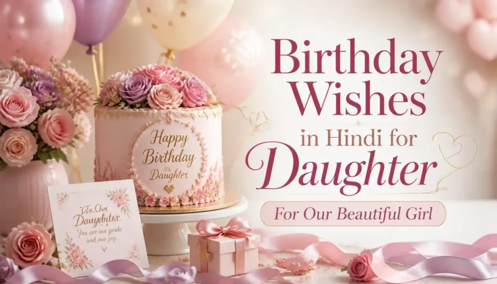 Birthday Wishes in Hindi for Daughter